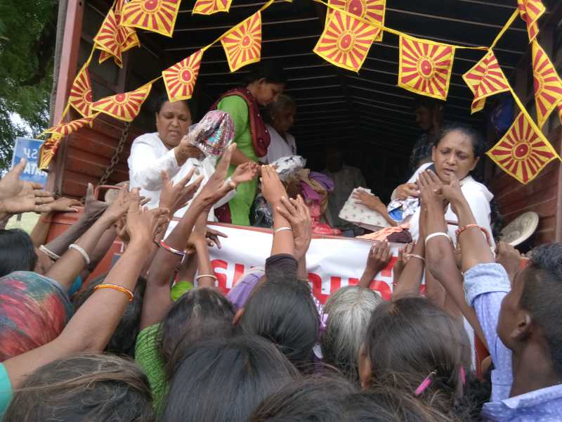 राहत कार्य ब्रह्माकुमारी